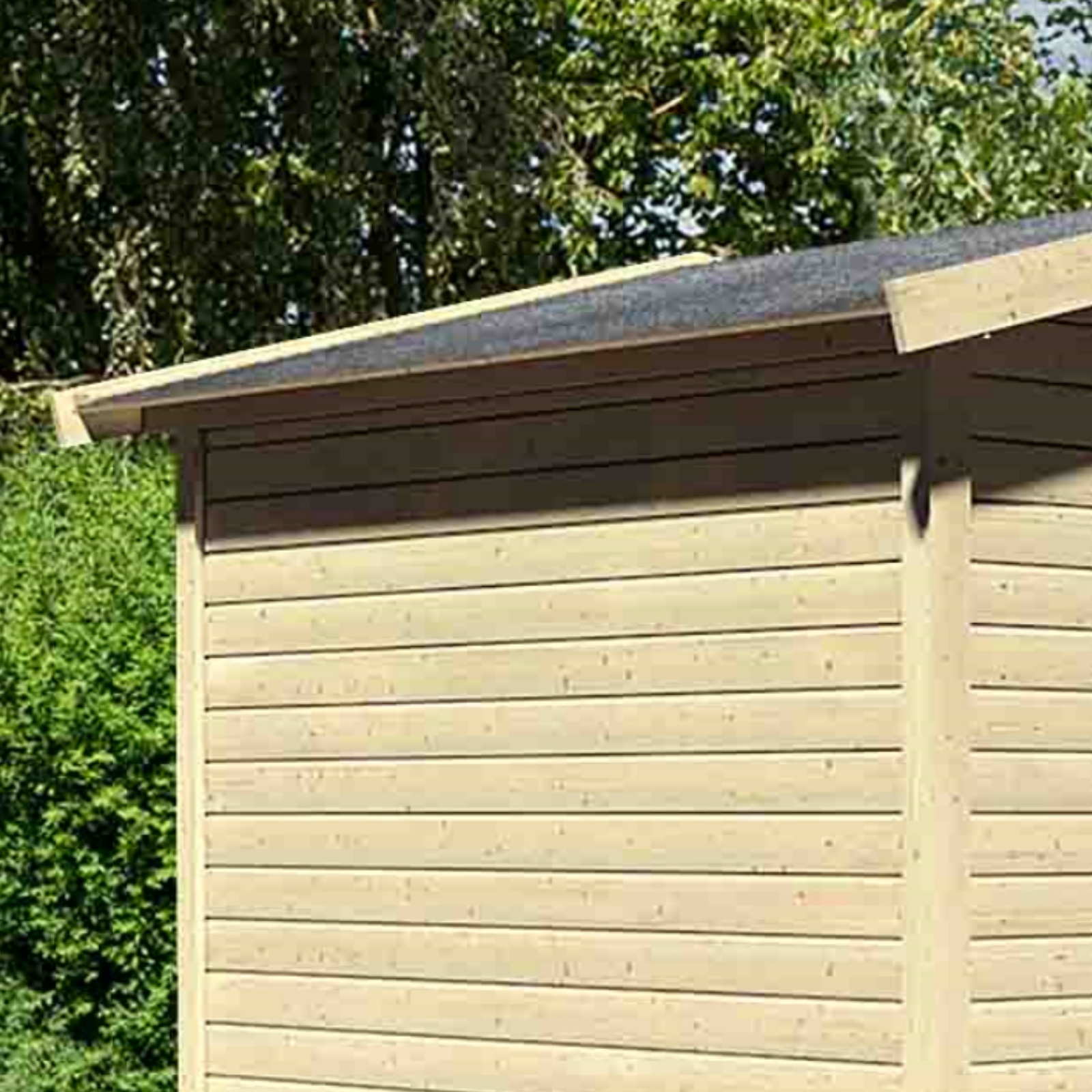 HORI Gartenhaus Gerätehaus Geräteschuppen Garten Holz Hütte Pultdach ...